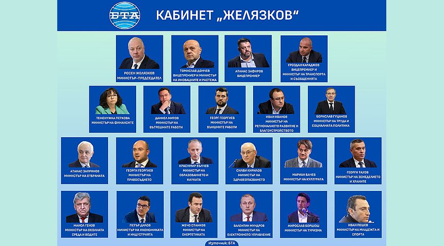 НС избра Росен Желязков за премиер, одобри и персоналния състав на кабинета